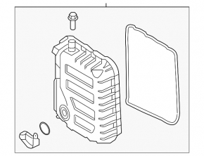 Hyundai Santa Cruz 21-25 2.5 Automatic Transmission Oil Pan