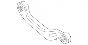 Upper rear right transverse control arm for Audi Q5 80A 18-24 aluminum