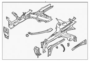 Front left quarter panel Kia K5 21-24