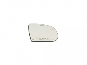 Mirror element right Jeep Compass 17 - heated, convex, under BSM