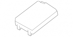 Right underhood fuse box cover Subaru Outback 20-