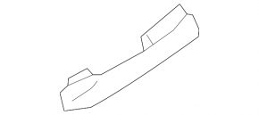 Front right ceiling handle for Hyundai Sonata 11-15 gray