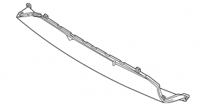 Lower grille of the front bumper Hyundai Elantra 21-23 N Line