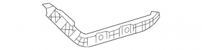 Right rear bumper mount for Hyundai Azera 12-17