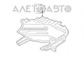 Fog lamp PTF right Hyundai Santa FE 19-20