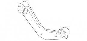 Upper rear left arm Ford Edge 15- AWD rusty