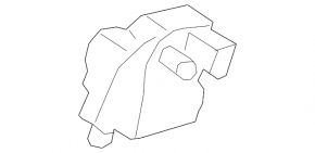 Actuator motor heater drive ventilation Ford Edge 15-