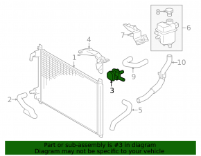 Coolant pump Lexus NX200t NX300 15-21