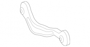 Upper control arm, rear, front, right, Mercedes W221