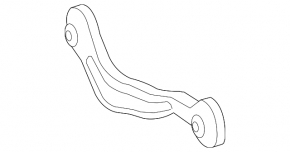 Upper control arm, rear, front, right, Mercedes W221