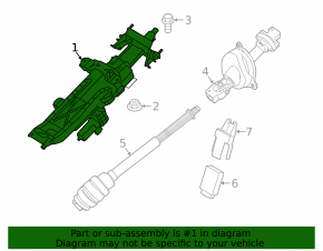 Steering column BMW 5 F90 17-23 M5