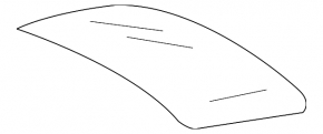 Glass of the tailgate BMW 4 F36 15-20 Gran Coupe