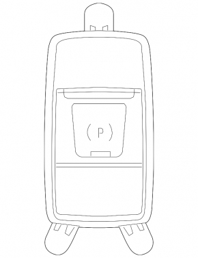 BMW X1 F48 16-22 Parking Button Housing