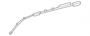 Right side curtain airbag for Toyota Highlander 2013