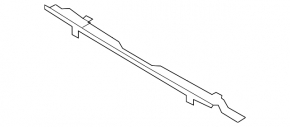Infiniti FX35 QX70 09-17 Front Bumper Upper Mounting Bar