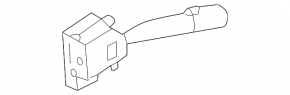 Right steering column switch for a Subaru b9 Tribeca