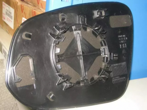 Right mirror element for Toyota Highlander 14-19, heated, convex