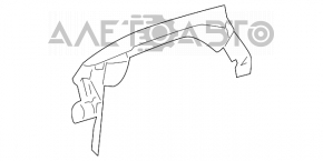 Mercedes W221 outer front right door handle