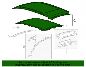 Metal roof Lincoln Nautilus 19-23 for panorama