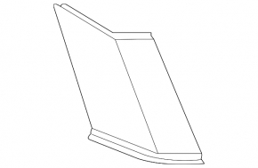 Right rear fender lining for Land Rover Range Rover Evoque 14-18