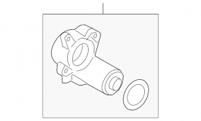 Ford Escape MK4 20-24 Rear Left Caliper Motor
