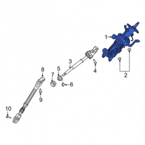 Ford Explorer 20- Steering Column