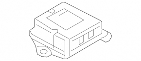 Mazda CX-50 23-25 SRS airbag computer module