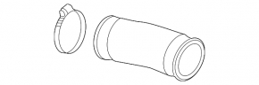 Upper air pipe VW Passat b7 12-15 USA 2.0TDI