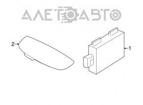 Blind Spot Sensor Rear Left Volvo XC90 16-22