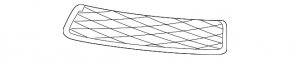 Right side grille of the front bumper Audi Q7 4L 10-15 S-line