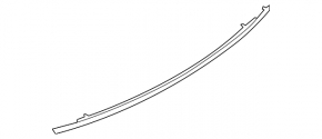 BMW 7 G11 G12 16-19 trunk lid molding, chrome