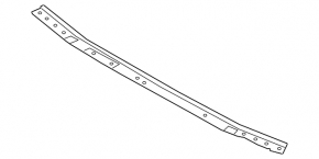 TV cover mount BMW 8 G15 G16 20-25 M, metal, rear