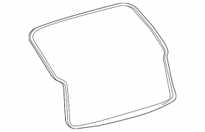 Rubber seal for the trunk door Lexus RX350 RX450h 10-15