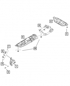 Jeep Renegade 15-21 2.4 Upper Manifold Guard