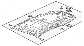 Headlining Honda CRV 12-16