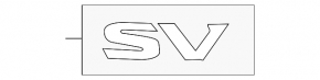 Nissan Rogue 14-20 SV tailgate emblem