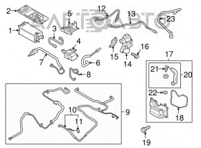 EGR valve Ford C-max MK2 13-18
