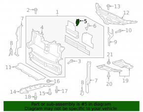 Blind actuator motor Ford Edge 15-18