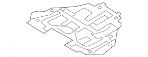 Main central engine protection for Mazda6 09-13