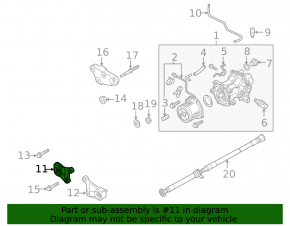 Gearbox bracket right Mazda CX-5 17-