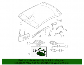 Mitsubishi Galant 04-08 front light