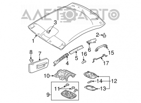 Mitsubishi Galant 04-08 front light