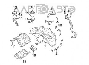 Fuel pump petrol pump Infiniti FX35 03-08
