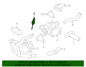 EGR sensor Kia K5 21-24 1.6T