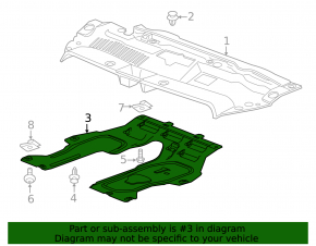 Buick Encore 13-19 Engine Guard Tear