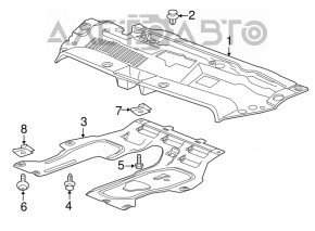 Buick Encore 13-19 Engine Guard Tear