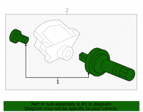 2021 Honda Odyssey 18-25 Wheel Pressure Sensor, Without Housing, Incl., Cap
