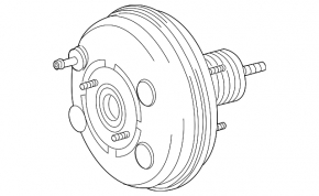 Vacuum Booster Toyota Highlander 08-13 3.5