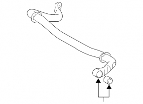 Front stabilizer bar for Toyota Land Cruiser 2008-2021