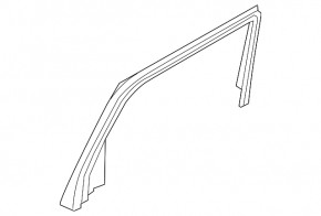 Door trim inner rear right Audi Q7 16-